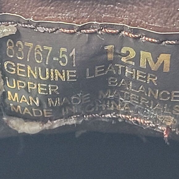 Nunn Bush Men's Brown Cap Toe Leather Shoes 83767-51 US Size 12M NWB - Picture 10 of 10